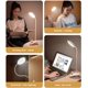 thumbnail image 2 of Lámpara de lectura flexible de 360°, con clip y 3 modos de iluminación, recargable por USB, inalámbrica, LED, para cama, color rosa, 2 of 5
