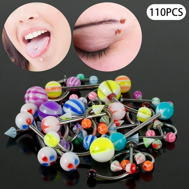 Acrylic body jewelry best sale