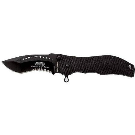 Meyerco Maxx-Q Tactical Assisted Opener, Serrated