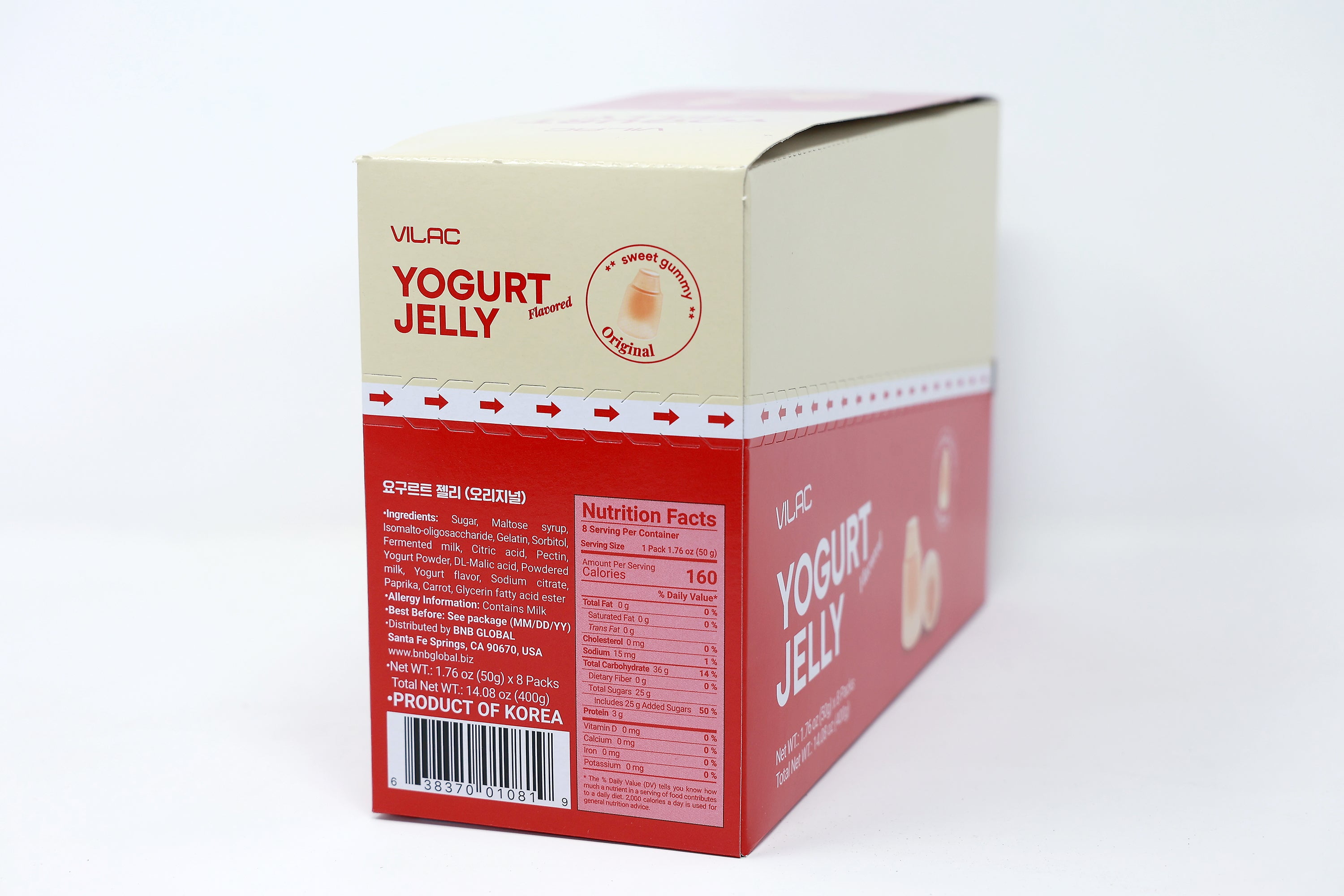 Paldo Fun & Yum Vilac Jelly Yogurt Original Flavor