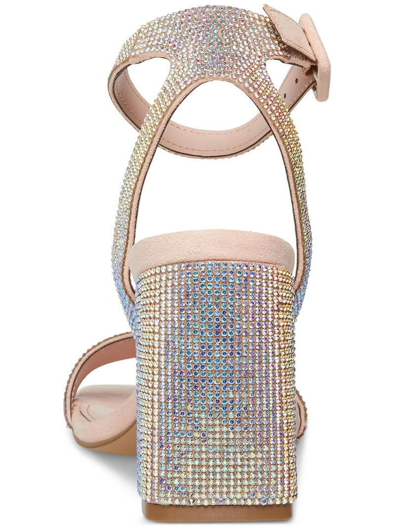 Madden Girl Womens Winnii Rhinestone Dressy Slingback Heels