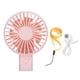 thumbnail image 1 of Mini ventilador plegable portátil con carga USB, ventilador de mano con velocidad del viento de 3 engranajes y cordón, 1 of 8