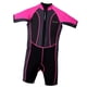 thumbnail image 1 of Traje de baño para niños Traje de baño de manga corta para niños y niñas Traje de baño térmico Protección solar rosa-2 Cola Traje de baño para niños, 1 of 8