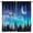 Starry Sky-1, variant on 54x18Inch Red Blue Star Print Topper Curtains 4th of July Independence Day Semi Sheer Window Treatment Bedroom Kitchen Decor Rod Pocket Short Voile Valance Drapes American