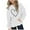 White, variant on Emitonse Baby and Toddler Girls Shirts Kids Hoodies Girls Long Sleeve Oversized Fleece Sweatshirt Cute Plain Tops Pullover Pink,Size 3-4 Years