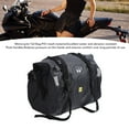 thumbnail image 4 of Motorcycle Tail Bag, Water Resistant Thickened Handle Reflective Strip Motorcycle Luggage Bag Saddle Bag, 4 of 7