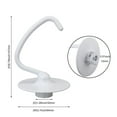 thumbnail image 2 of C Dough Hook Replacement For Kitchenaid Mixer K45dh Dough Attachment, 2 of 2