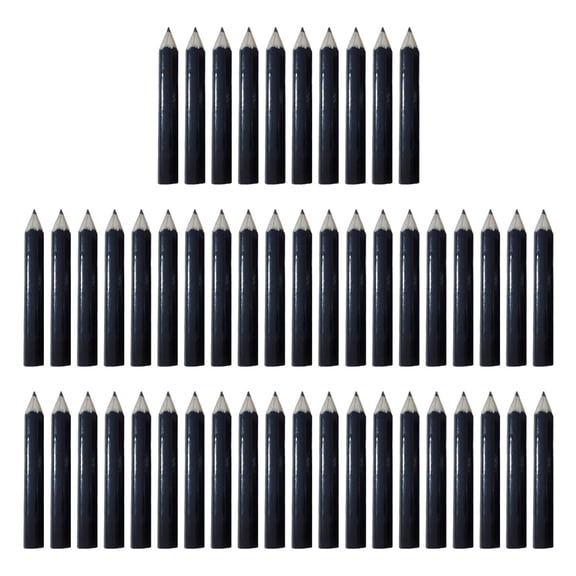 Jindis 50Pcs Short Pencil 2.4'' Wood Half Pencil Comfortable Grip Wood Short Pencils for Scoring Drawing Sketching