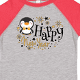 thumbnail image 4 of Inktastic Happy New Year with Cute Penguin Boys or Girls Toddler T-Shirt, 4 of 5