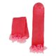 thumbnail image 4 of Calcetines para niños Media pantorrilla Algodón peinado Bordes de encaje transpirables Calcetines para niñas para primavera verano Verde, 4 of 5