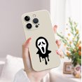 thumbnail image 2 of Elegante y divertida: ¡Consigue una vibrante funda plateada mate de doble capa con dibujos animados para iPhone 15 Pro Max y más!, 2 of 4