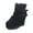 Black, variant on FRSASU Women Boots Clearance,Women'S Leather Boots with Belt Buckle Outer Wedge Heel