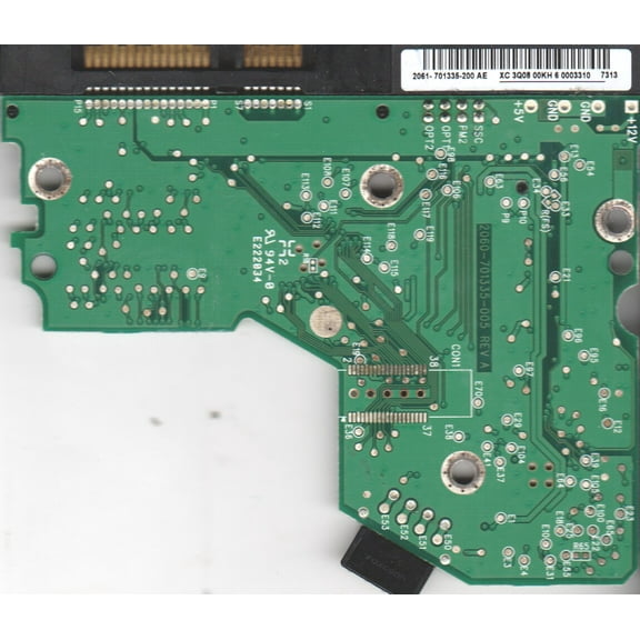 WD2500YS-01SHB0, 2061-701335-200 AE, WD SATA 3.5 PCB