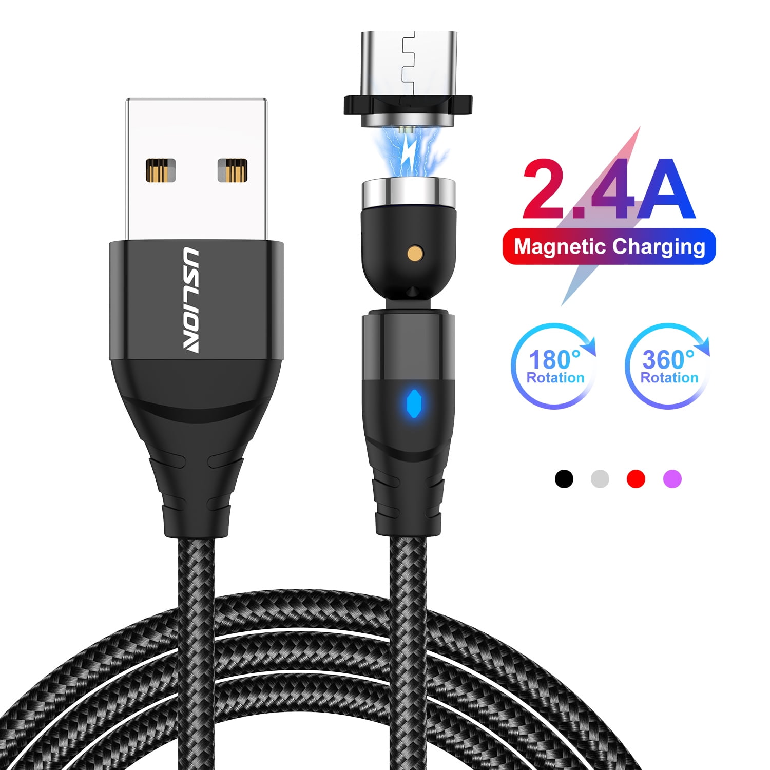 3 in 1 Charging Cable Multi Charger Cable Nylon