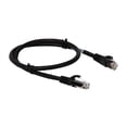 thumbnail image 2 of C2G 2ft Cat6 Snagless Unshielded (UTP) Network Patch Ethernet Cable - Black - patch cable - 2 ft - black, 2 of 3