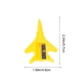thumbnail image 3 of Ohmyroo Airplane Shaped Manual Pencil Sharpener For School Stationery, 3 of 6