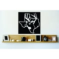 thumbnail image 1 of Hunting Themed Wall Decal Decoration Texas Wild Deer Buck Hunter Outdoor Lifestyle Stickers Home Decoration for Hunters - Size: 16 In x 16 In, 1 of 3