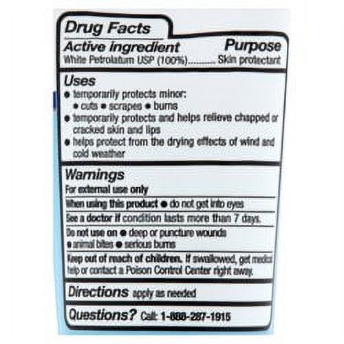 Equate 100% Pure Petroleum Jelly, 2.5 oz