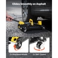 thumbnail image 6 of VEVOR Low Profile Floor Jack, 1.5 Ton (3300 lbs) Capacity, Steel Racing Floor Jack with Single Piston Quick Lift Pump, Hydraulic Trolley Car Lift for Sports Cars, Sedans, Lifting Range 5.1-12.2Inches, 6 of 9