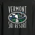 thumbnail image 3 of Peanuts - Vermont Ski Resort - Men's Long Sleeve T-Shirt, 3 of 6
