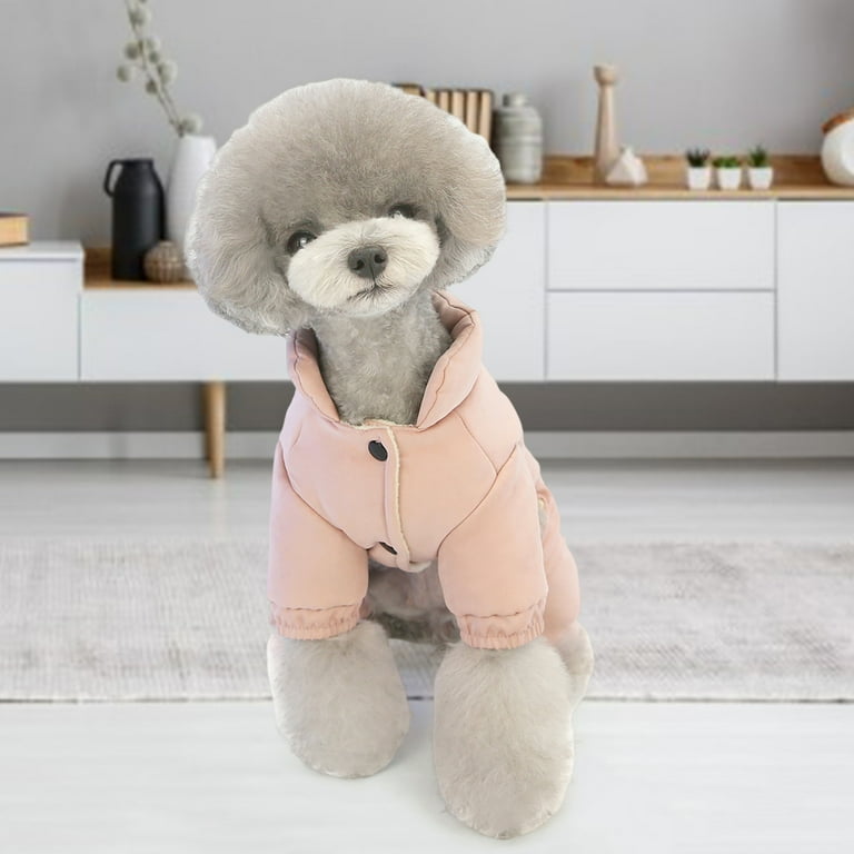 Dog clothes pet thickened four-legged cotton four-legged bear pet supplies Dog clothes pet thickened four-legged cotton four-legged bear pet supplies