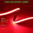 thumbnail image 1 of Tira de luces LED COB, iluminación lineal de alta densidad, cinta Flexible de 480/Leds 528/m, cálida, Natural, blanco, rojo, azul, verde, decoración DC12, 24V, 1 of 3
