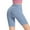 Light Blue, variant on CONFREE Womens Biker Shorts High Waist Compression Legging Shorts For Women Solid Color Workout Exercise Fitness Yoga Shorts
