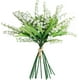 thumbnail image 1 of XmhyTop Ramo de flores artificiales de lirio de los valles, espray de flores de seda, centros de mesa para bodas, color blanco crema, para jardín, decoración nupcial para el hogar, 12 unidades, 1 of 4