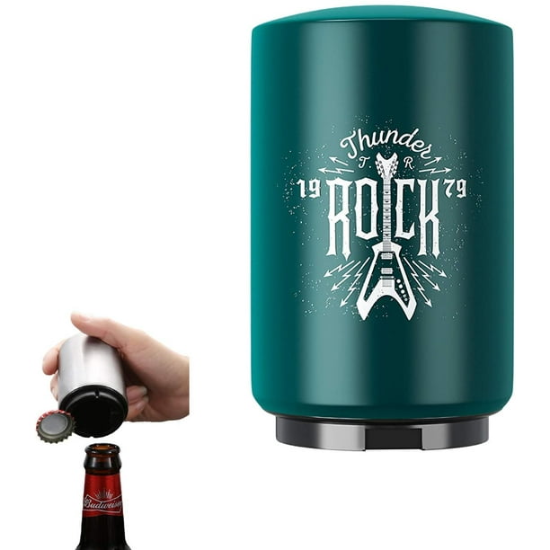 Abridor Automático De Botellas De Cerveza De Acero Inoxidable, Prensa