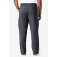 thumbnail image 3 of KingSize Men's Big & Tall Lightweight Jersey Cargo Sweatpants, 3 of 4