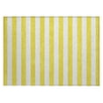 thumbnail image 2 of Addison Rugs Chantille Indoor/Outdoor Transitional Stripes Yellow Washable Rectangle Rug, 1'8" x 2'6", 2 of 6