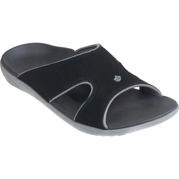Women's Spenco Kholo Plus Slide Onyx Polyurethane Nubuck 12 M