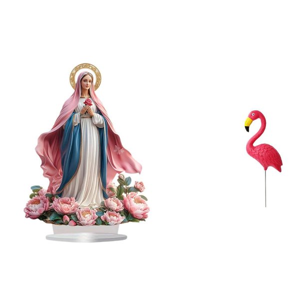 Adorno de pájaro acrílico, independiente, decorativo de mesa con base, ideal para fiestas, hogar, estantería, festivales, dormitorio, jardín. Escultur