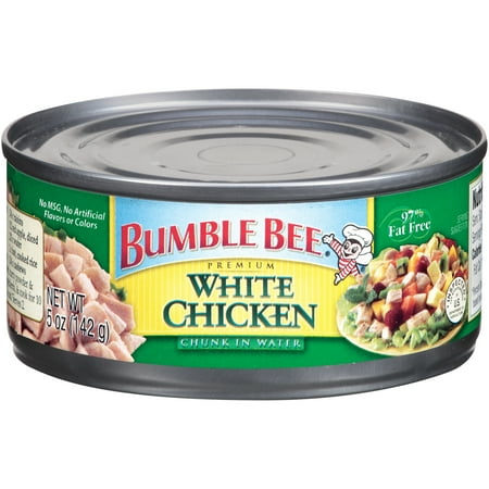Bumble Bee�� White Chunk In Water Chicken 5 oz. Can