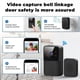 thumbnail image 1 of WiFi Doorbell Home Tuya WiFi Wireless Doorbell DC AC Battery Powered Camera Bell with Alexa Google Doorbell Camera(B), 1 of 5