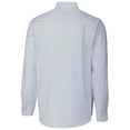 thumbnail image 3 of Men's Cutter & Buck Light Blue FIU Panthers Vault Stretch Oxford Stripe Long Sleeve Button-Down Shirt, 3 of 3