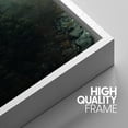 thumbnail image 4 of IDEA4WALL Framed Canvas Print Wall Art Set of 3 Woodland Nursery Decor Forest Rivers Artwork Nature Plants Photography Modern Art Closeup for Entryway, Bedroom, Office - 16"x24"x3 White, 4 of 5