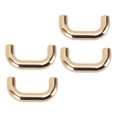 thumbnail image 1 of 20 Sets U Shape Bag Buckle, 5.5mm Screws Hardware with Arch Bridge Crafted Durability Arch Bridge Bag Buckle for Handbag Desk Drawer, 1 of 7