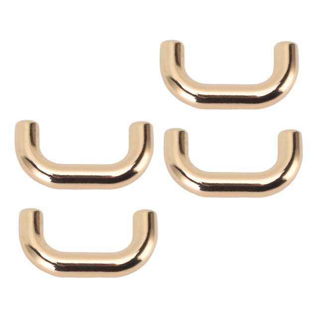 20 Sets U Shape Bag Buckle, 5.5mm Screws Hardware with Arch Bridge Crafted Durability Arch Bridge Bag Buckle for Handbag Desk Drawer