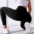 thumbnail image 6 of Karoyedx Women's Yoga Pants Women High-Waisted Stretchy Leggings- Workout Trousers for Yoga Casual Wear Black Size,S, 6 of 6