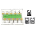 thumbnail image 2 of Practical Double Sewing Machine Tools 10 Sizes Presser Feet Double Spare Parts for Crafts Sewing , StyleA, 2 of 8