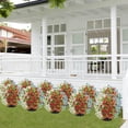 thumbnail image 4 of Ramo de Flores Artificiales de 56 Cm de Altura con Plantas Artificiales para Decoración de Jardín, Patio y Exteriores. Flores de Plástico para Patio, Jardín, Pasillo, Centro de Mesa, Decoración Del H, 4 of 6