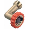 thumbnail image 2 of JR Products 62235 Hose Saver – 90° Brass Fresh Water Hose End Protector – Prevents Crimping, 2 of 3