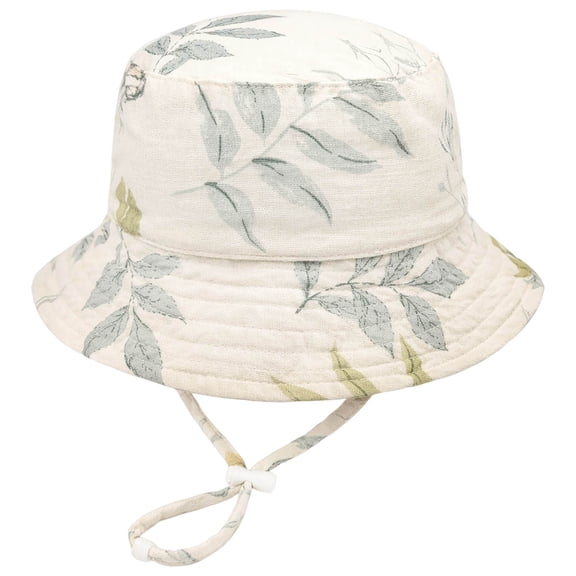 BOBOGOJP Baby Toddler Infant Girls Bucket Sun Hats Protection Beach UPF 50 Toddler Wide Brim Bucket Summer Hats