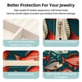 thumbnail image 3 of Fish Travel Portable Square Jewelry Stand - Earring Organizer, Earring Holder, and Jewelry Box - Suitable for Girls and Women, 3 of 6
