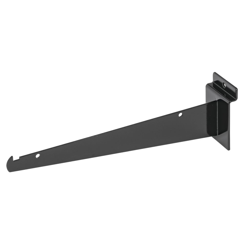 10" Black Slatwall Shelf Bracket
