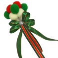 thumbnail image 1 of Cat Teaser Wand Plush Tassel Interactive Bowknot Cat Ball Wand Cat Toy with Bell, 1 of 8