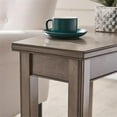thumbnail image 4 of Pemberly Row Table d'Appoint Inclinable en Bois avec Étagère en Gris Fumée, 4 of 7