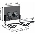 thumbnail image 3 of Soporte para secador de pelo, soporte para secador de pelo sin taladrar, colgador para secador de pelo, acero inoxidable, soporte autoadhesivo para secador de pelo para planchas, rizadores, alisadores, 3 of 4