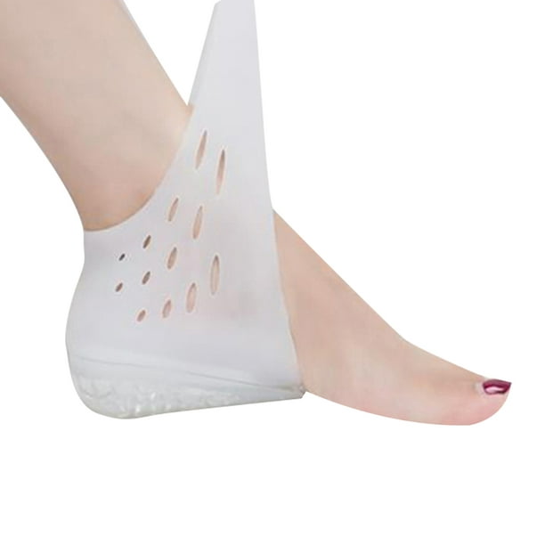 Invisible Height Increase Insole Wearable Heel Cushion Inserts Shoe  Silicone Heel Lift - 2.0cm 